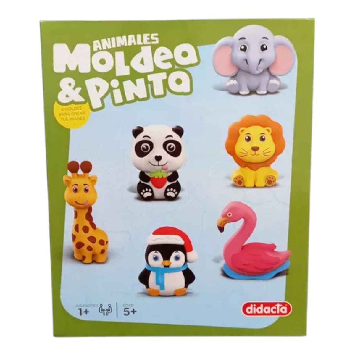 Juego Didacta Pinta y Moldea Animales Didacta 
