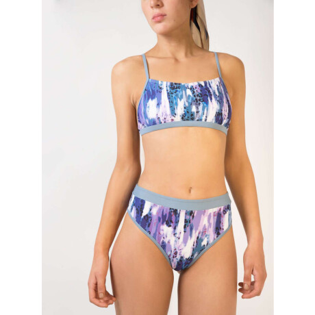 Top olana estampado Animal art