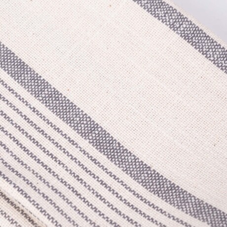 SET 2 SERVILLETAS CRETA 45*45 LINO-Y-ALGODON BEIGE/GRIS