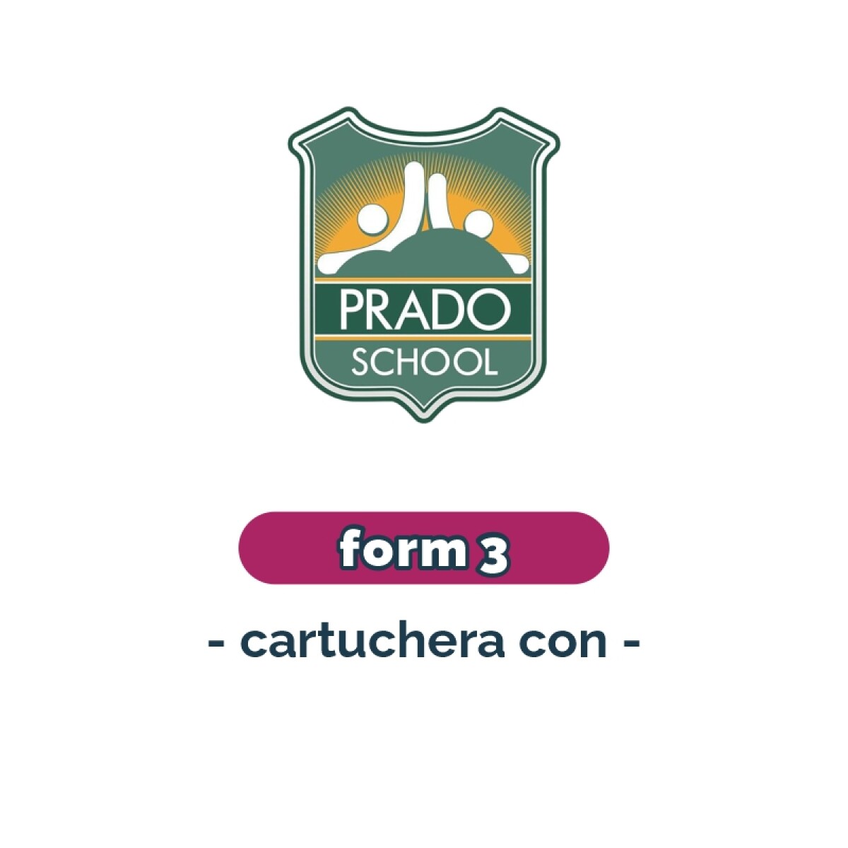 Lista de materiales - Primaria Form 3 cartuchera Prado School 