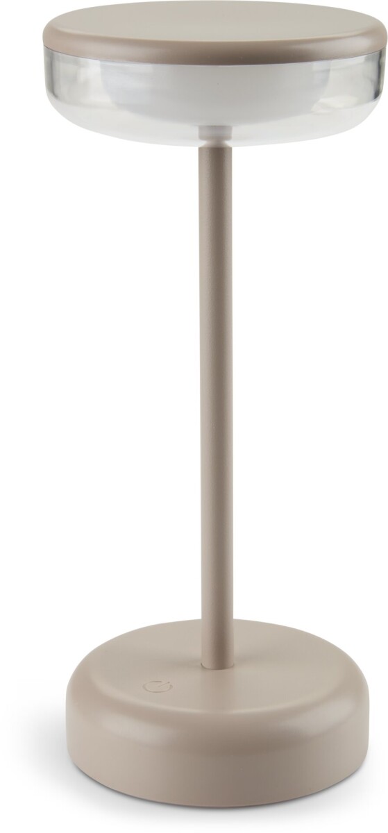 Lámpara de mesa UMLEBI Ø11x25cm arena 