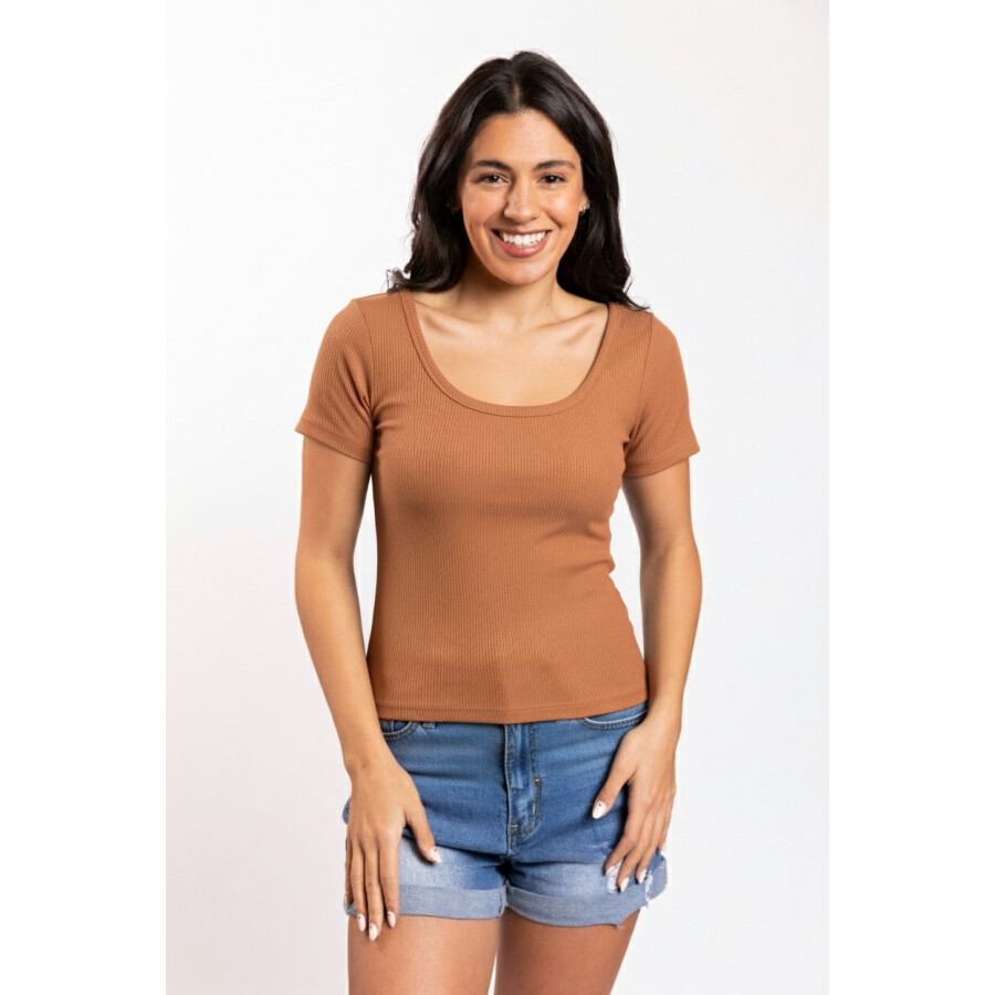 CHERRY REMERA LT.BROWN