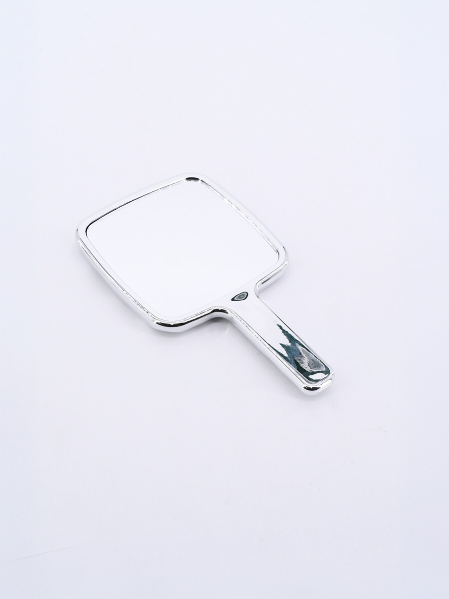 ESPEJO DE MANO INGRID - PLATEADO 