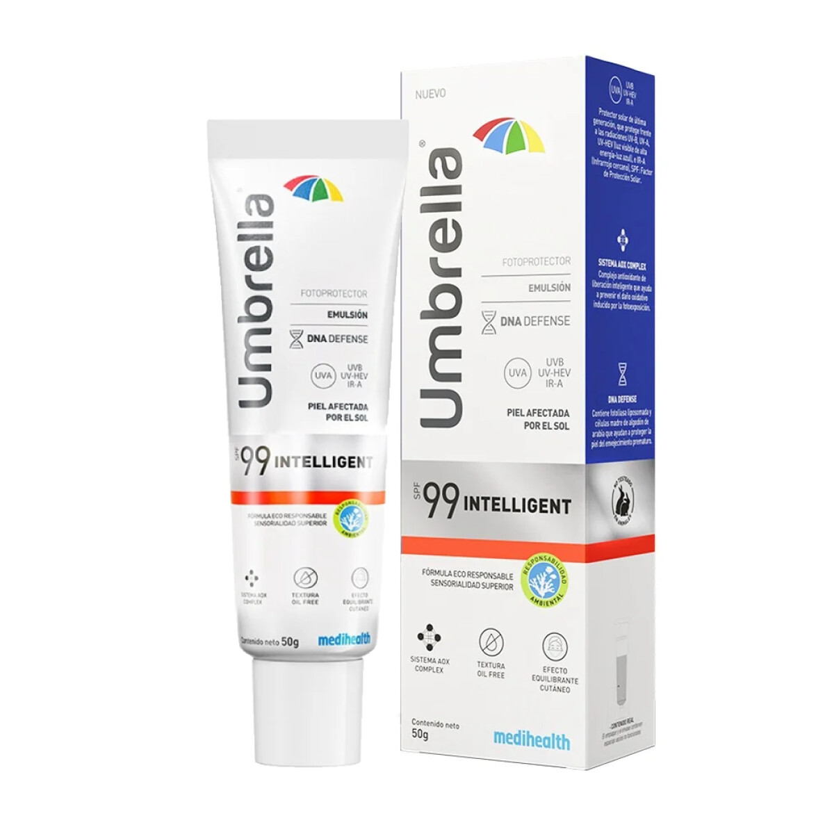 Protector Solar Umbrella Intelligent 50g 