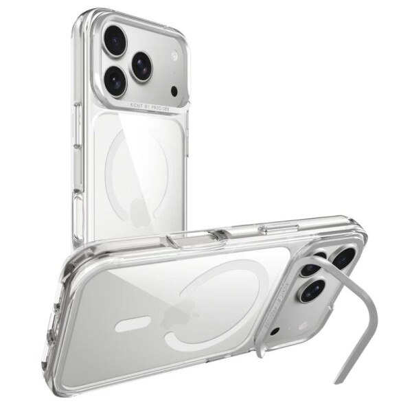 Case Prodigee iPhone 18 Pro/17 Pro KickIt Clear Case Prodigee iPhone 18 Pro/17 Pro KickIt Clear
