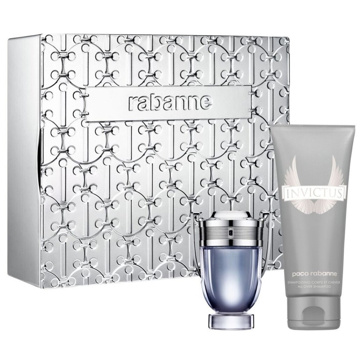 Set Perfume Paco Rabanne Invictus 50ml + Shower Gel 