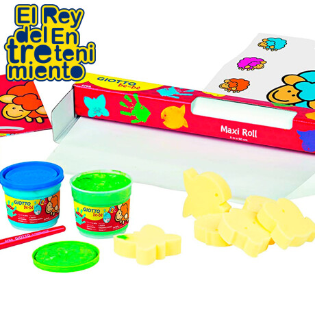 Set Giotto Maxi Bebe Pintar Con Los Dedos C/ Libro Gio273538