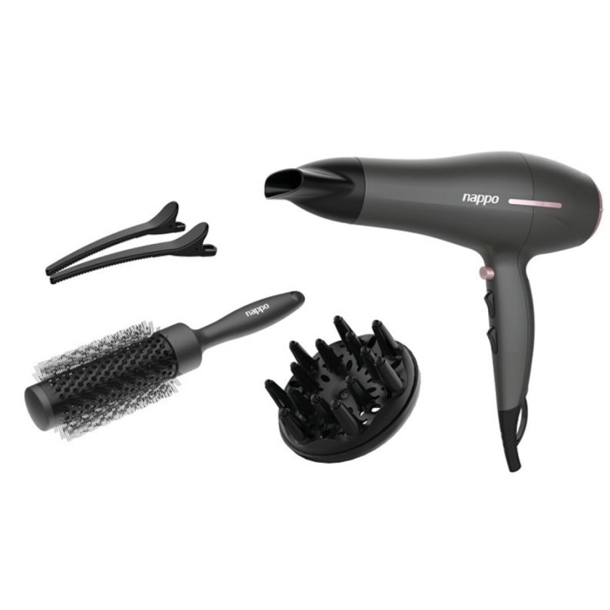 Secador De Pelo Nappo Con Accesorios NPS-272 