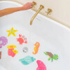 Stickers antideslizantes para colorear de bañera Glo Pals Guppy