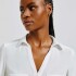 CAMISA ML FEM OFF WHITE