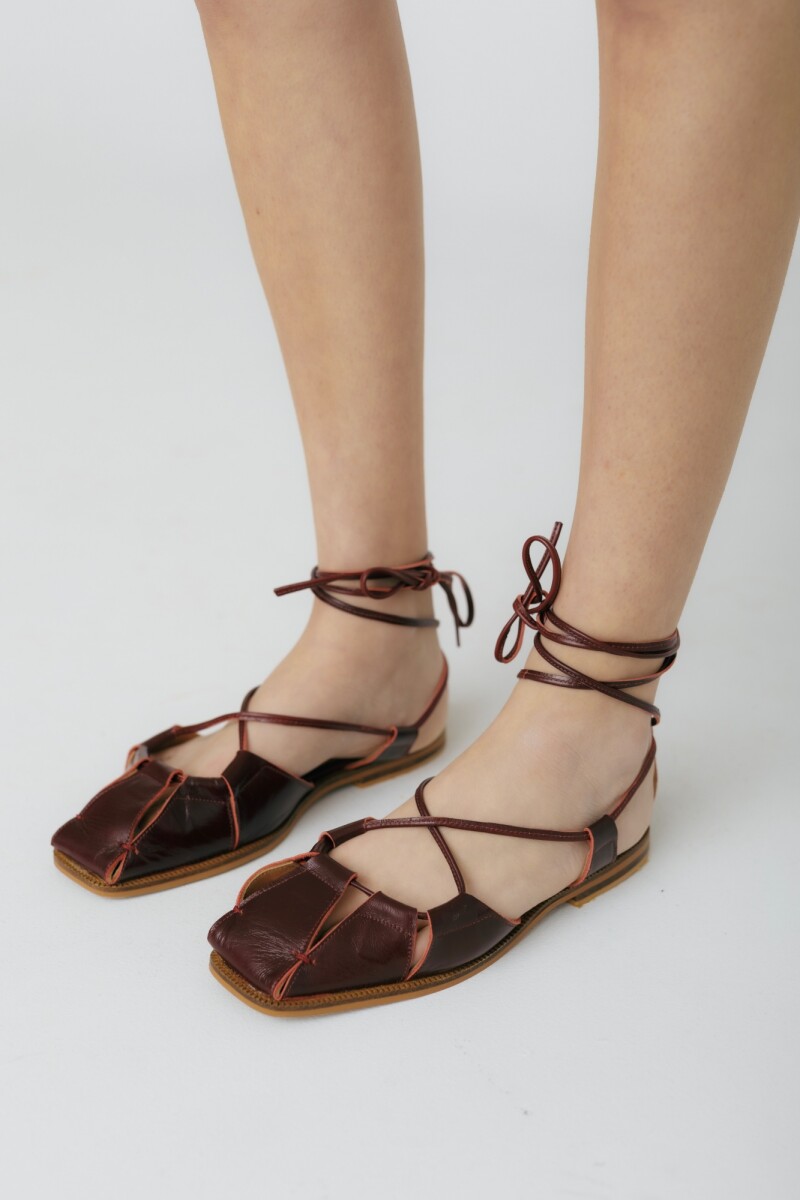 SANDALIA BERRY Bordo