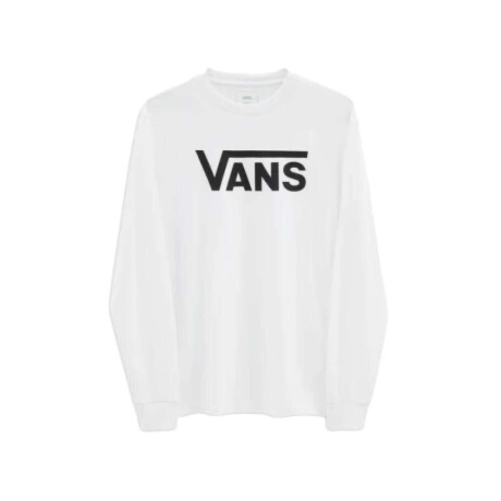 Remera ML Vans Classic Ls Blanco