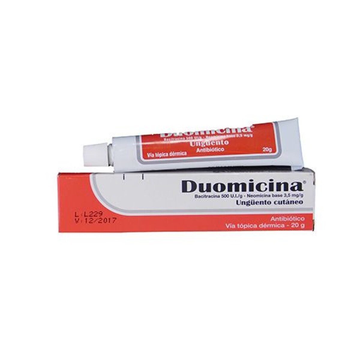 Duomicina Ungüento 20 g – Tratamiento Antibiótico Tópico 