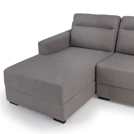 Rinconera Positano - Tela Microfibra - Chaise izquierdo TB7130 - Gris