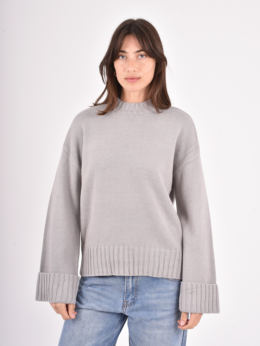 BUZO PAULINA - GRIS 