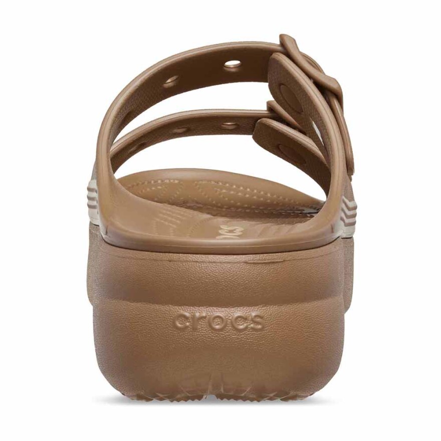 Sandalias Crocs Saturday Platform Sandal W Mujer Sepia
