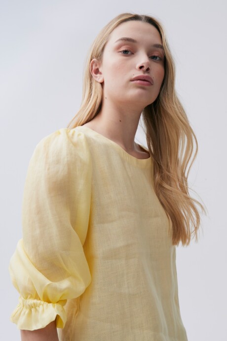 Blusa Rose Amarillo