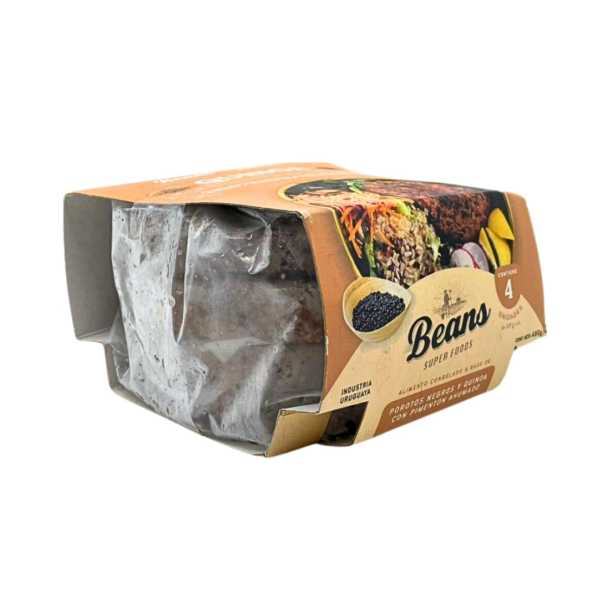 Hamburguesas Quinoa Beans - 4 uds. - 480 gr 
