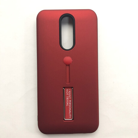 Protector Handle para Xiaomi Redmi 8 rojo V01