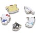 Jibbitz Sanrio HKF Enamel 5 Pack Unisex Multicolor