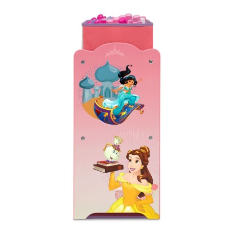Organizador de Juguetes de Princesas Disney de 6 contenedor SALMON
