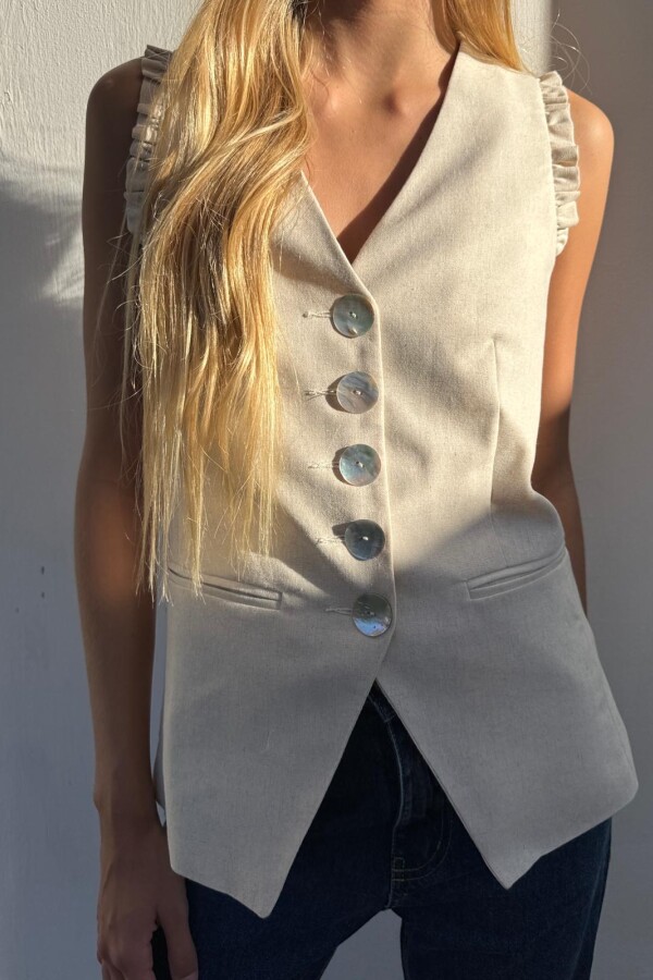 Long Vest Crudo Long Vest Crudo