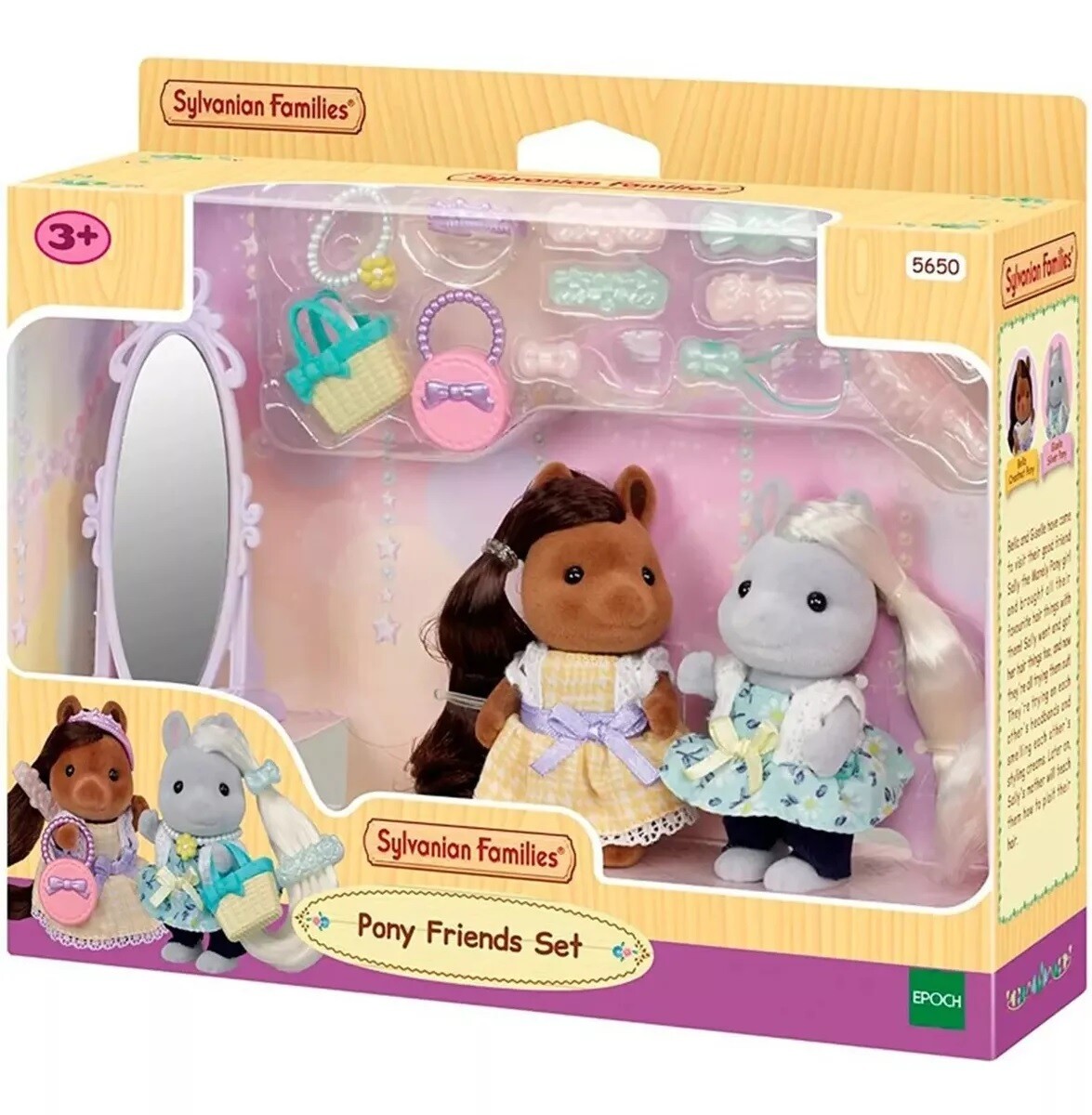 Figura Sylvanian Families Set De Amigas Pony 5650 