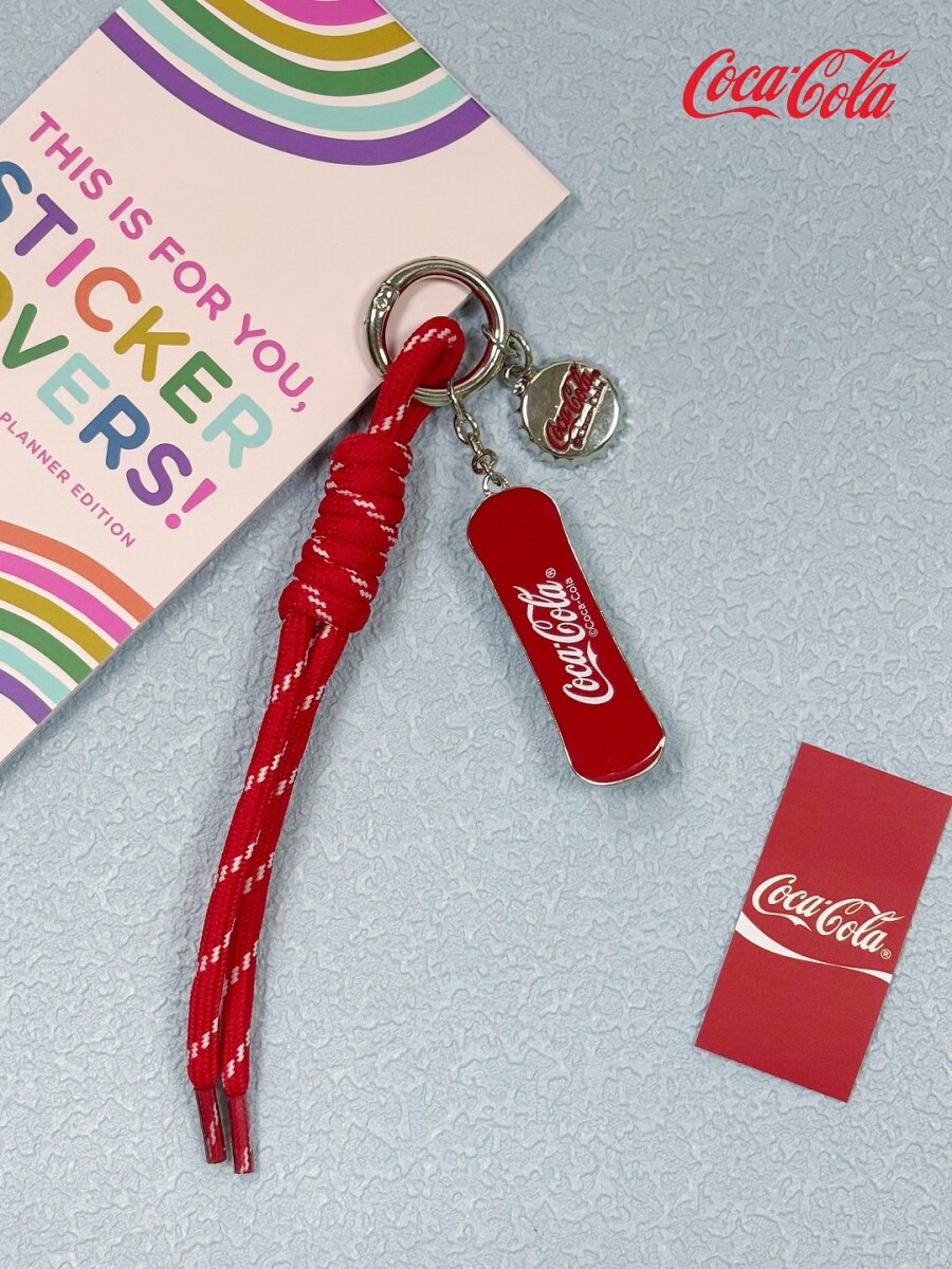 Llavero coca cola skate 