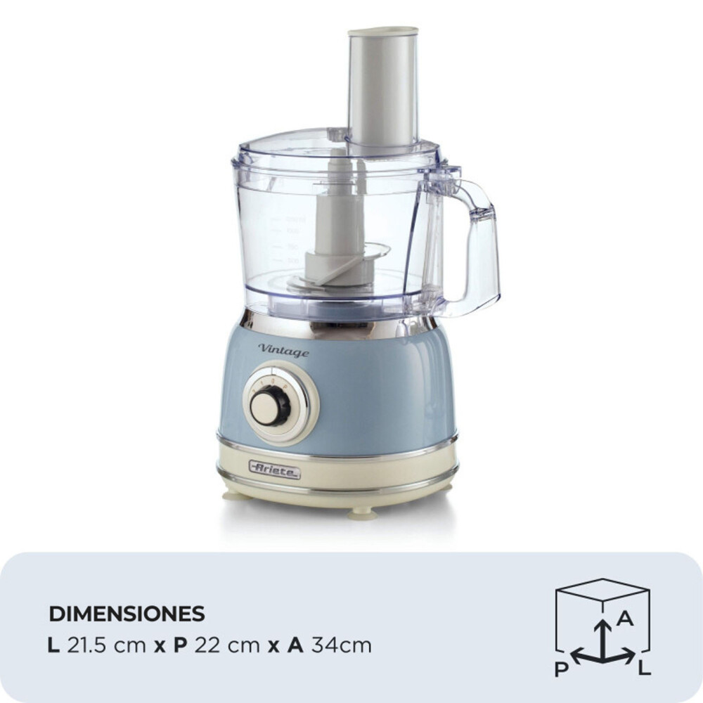 PROCESADOR ARIETE 1000W AZUL MOD.1781