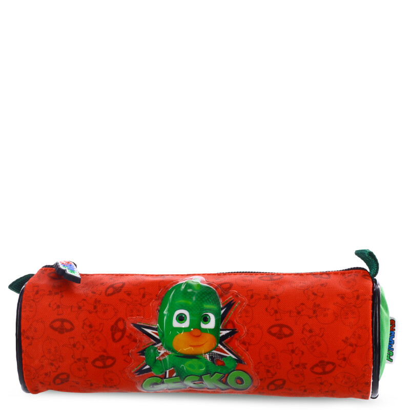Cartuchera Footy PJ Masks Rojo - Verde