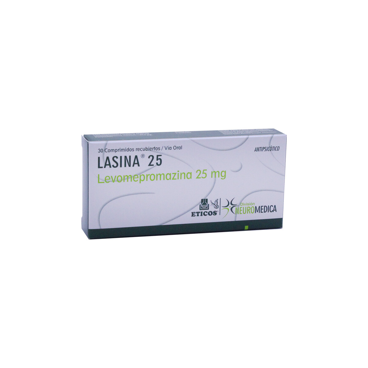 LASINA 25 MG. CJ X 30 COMP. REC. 