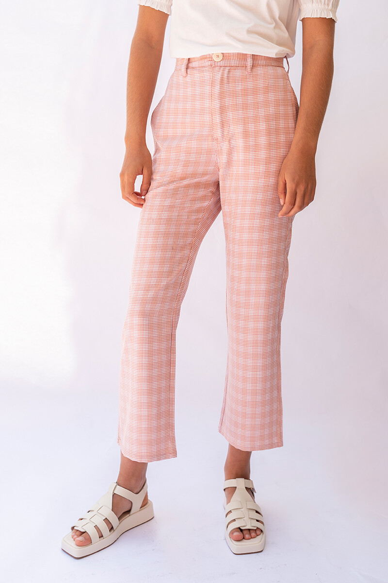 Pantalon Cuadrille Rosa