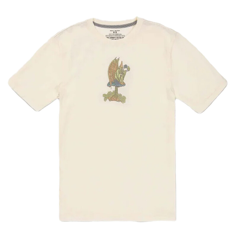 Remera Volcom ABG SKATE VITALS WIZARD SST - Blanco Remera Volcom ABG SKATE VITALS WIZARD SST - Blanco