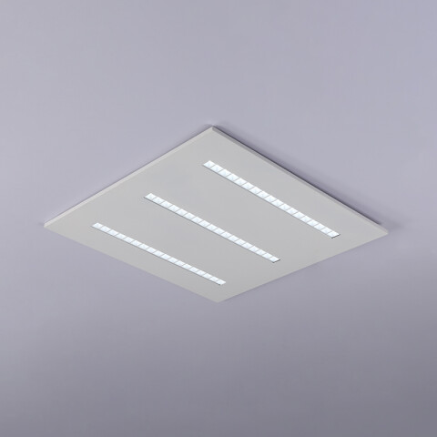 Luminaria embutir cuadrada LED blanco 48W neutra IX4630X