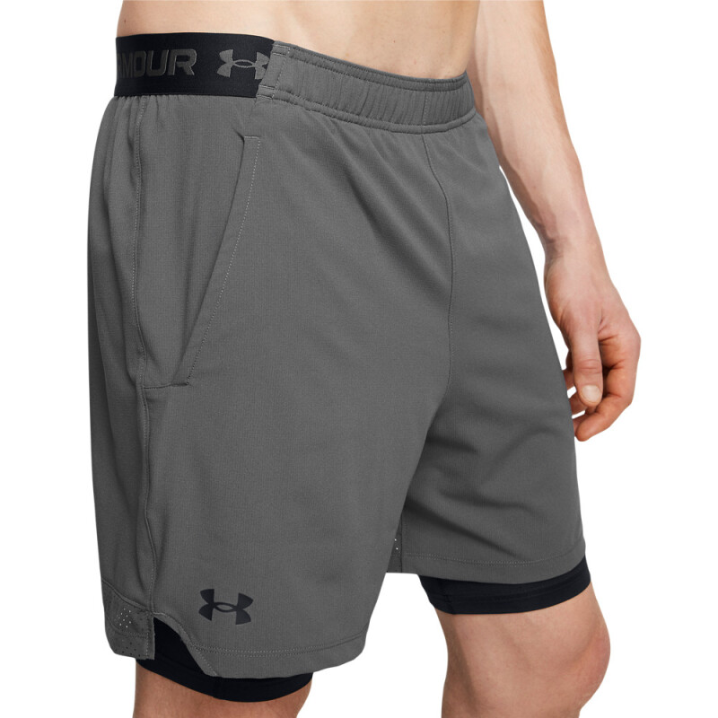 UA Vanish Woven 2in1 Sts-GRY GRY-025