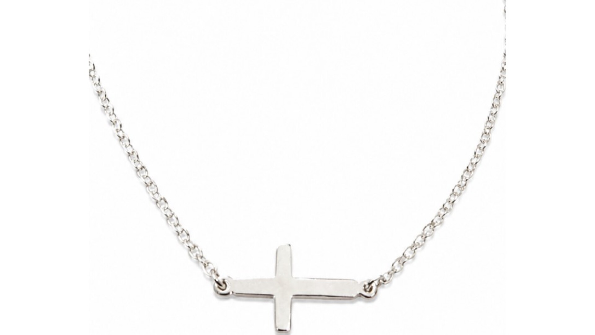 Cadena con cruz incluida 