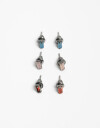 Aros Sets Color Set De Aros Strass Multicolor - Combinacion Multicolor