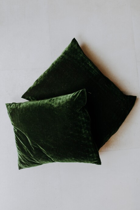 Terciopelo Cushion Verde