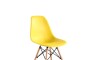 Silla DKR Base - En Madera - Infantil Amarillo