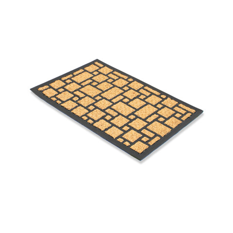 ALFOMBRA COCO C/BASE DE GOMA 40X60CM Unica
