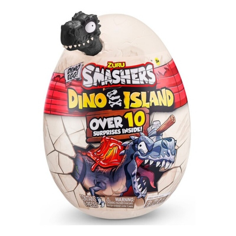 Huevo de dinosaurio Smashers Dino Island +10 sorpresas Huevo de dinosaurio Smashers Dino Island +10 sorpresas