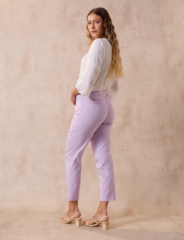 Pantalon Pull On LAVANDA CLARO