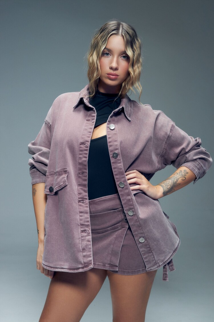 SOBRECAMISA VERONA Marrón Corteza