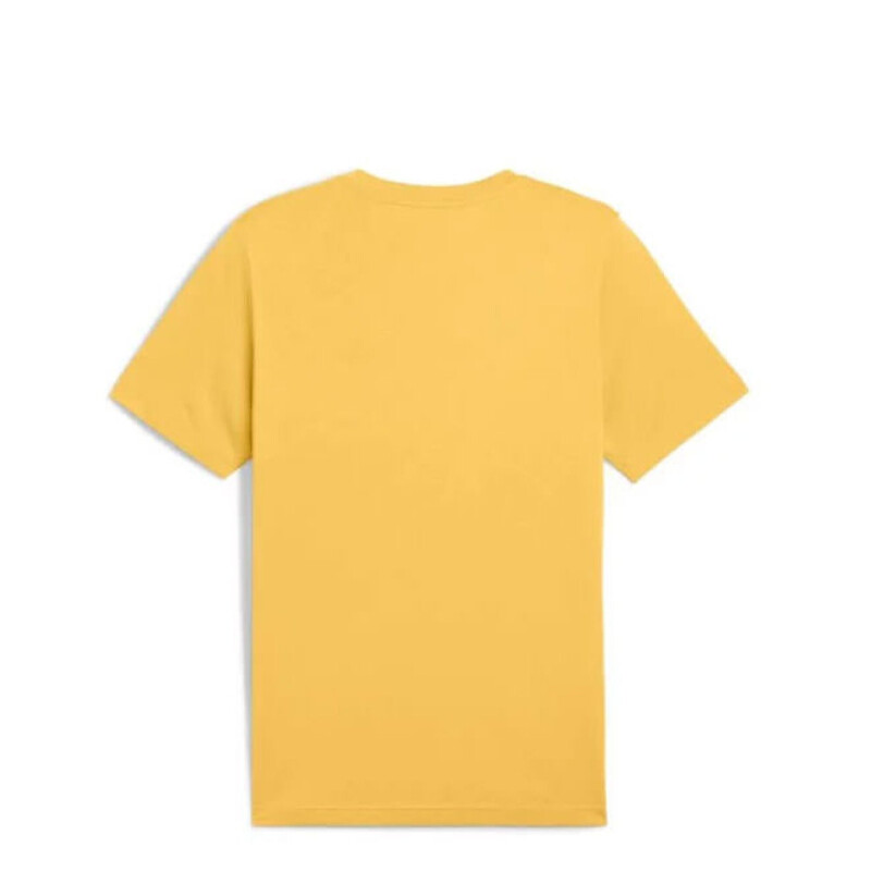 Remera de Hombre Puma Logo Tee Amarillo