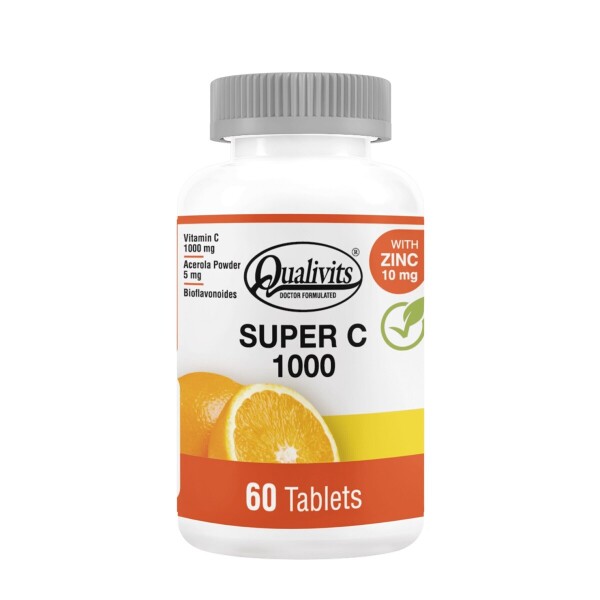 Super C + Zinc - Qualivits Super C + Zinc - Qualivits
