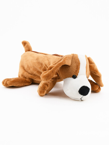 CARTUCHERA DOGY MARRON