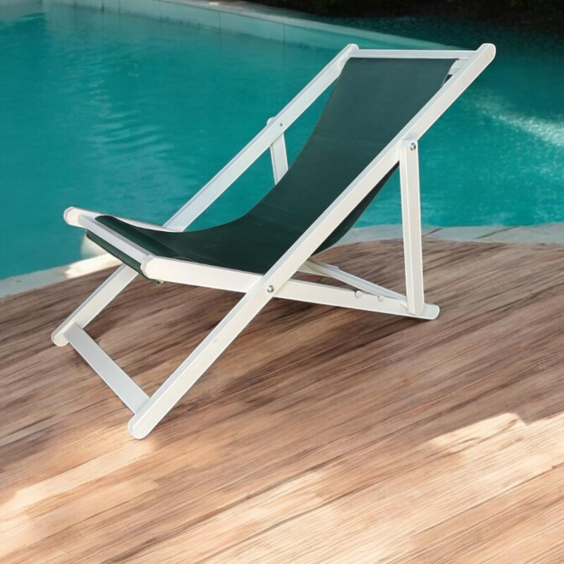 Perezoso Plegable Madera y Lona Perezoso Plegable Madera y Lona
