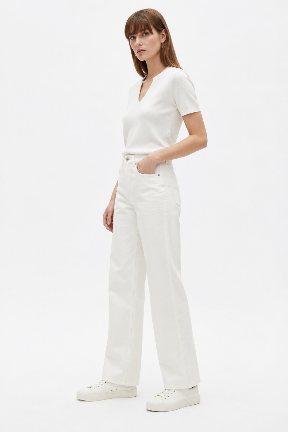 Pantalon Esino Marfil / Off White