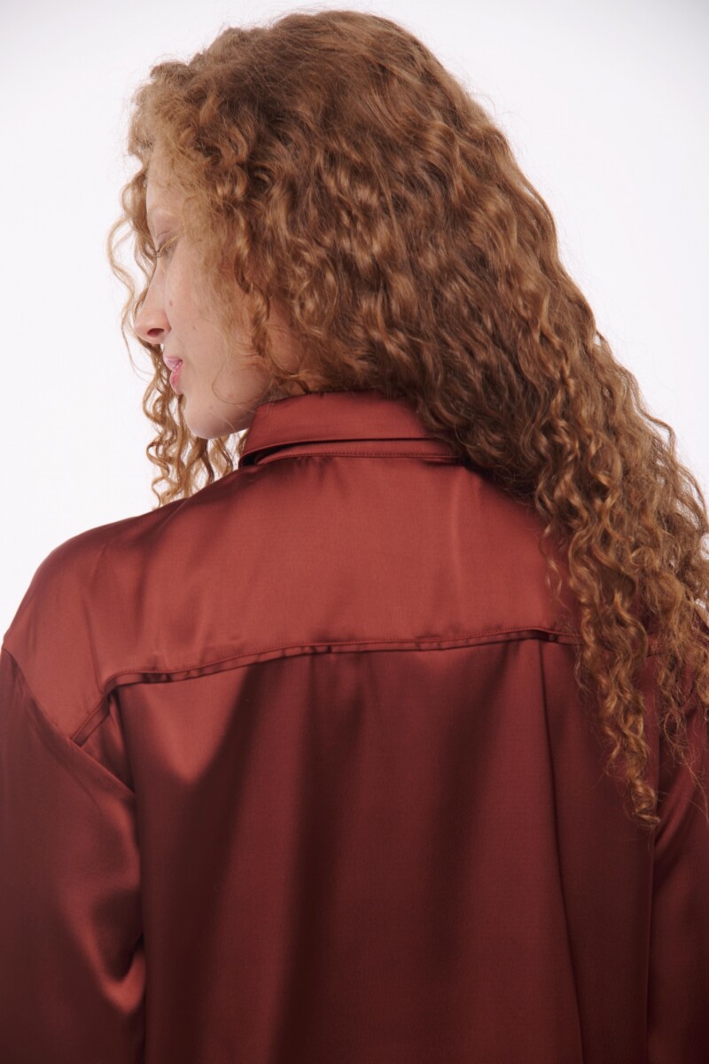 CAMISA VALENIA MARRÓN