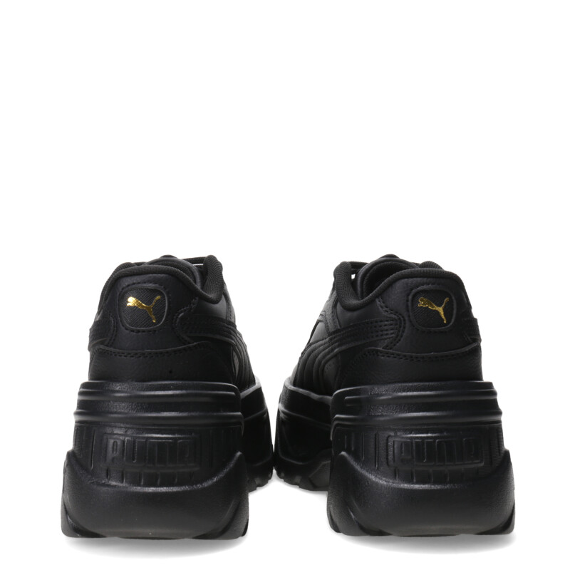 Championes de Mujer Puma Karmen x Negro - Dorado